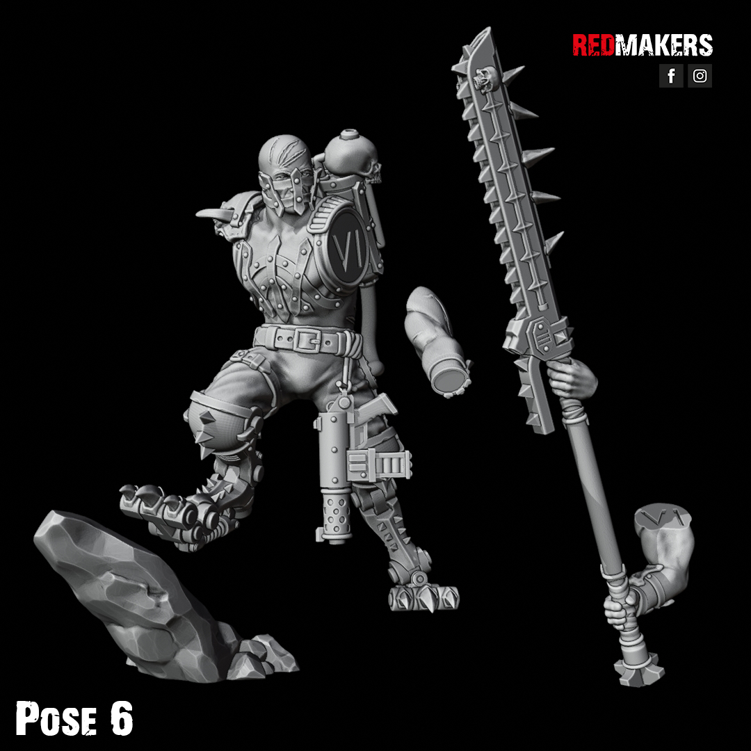 Kill Squad- Scarbinders (8-Unit Kit or Single Model) by RedMakers
