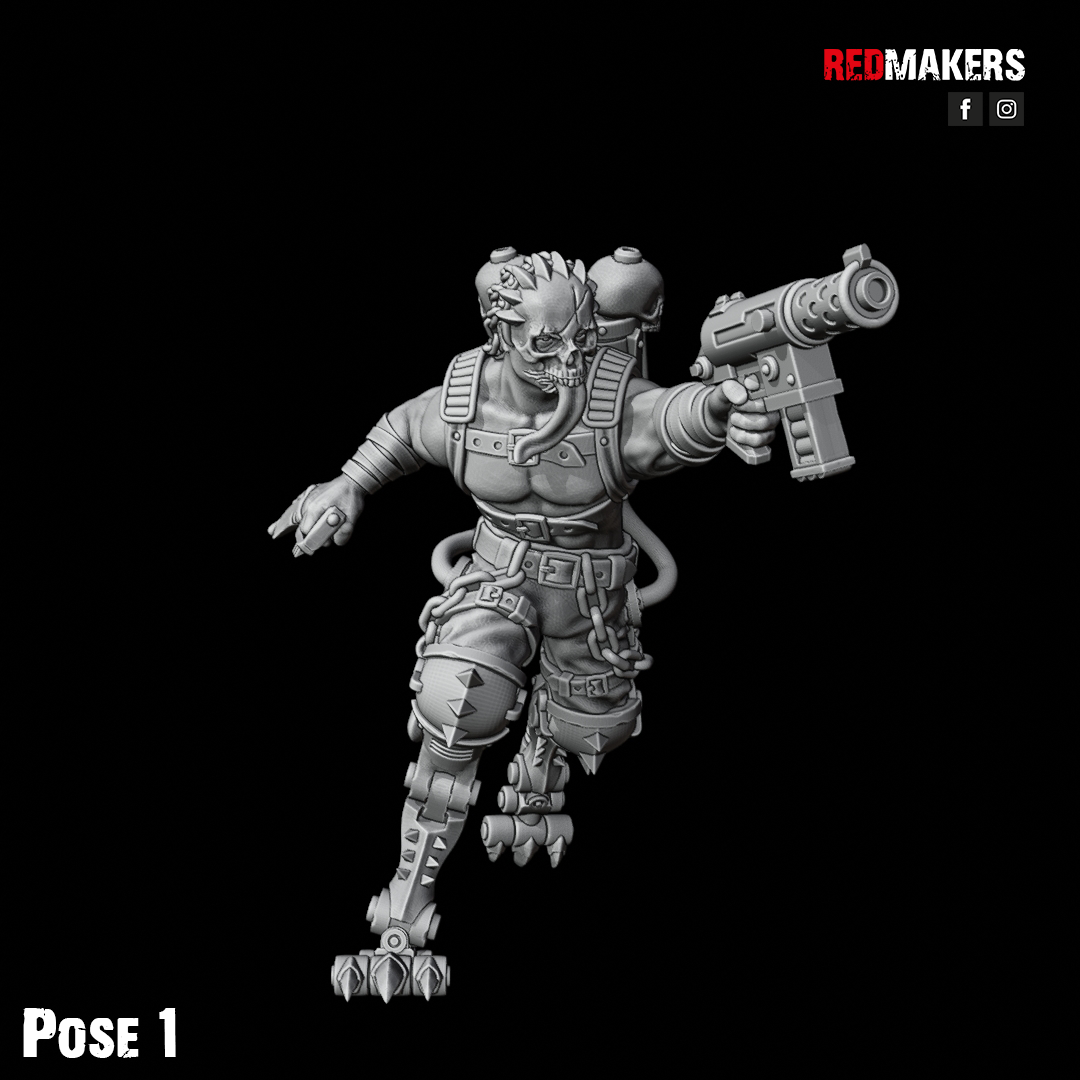 Kill Squad- Scarbinders (8-Unit Kit or Single Model) by RedMakers
