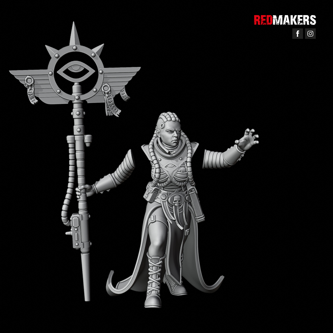 Psychic Operatives-Imperial Force (2-Unit Kit or Single Model) by Adeptus Miniatures