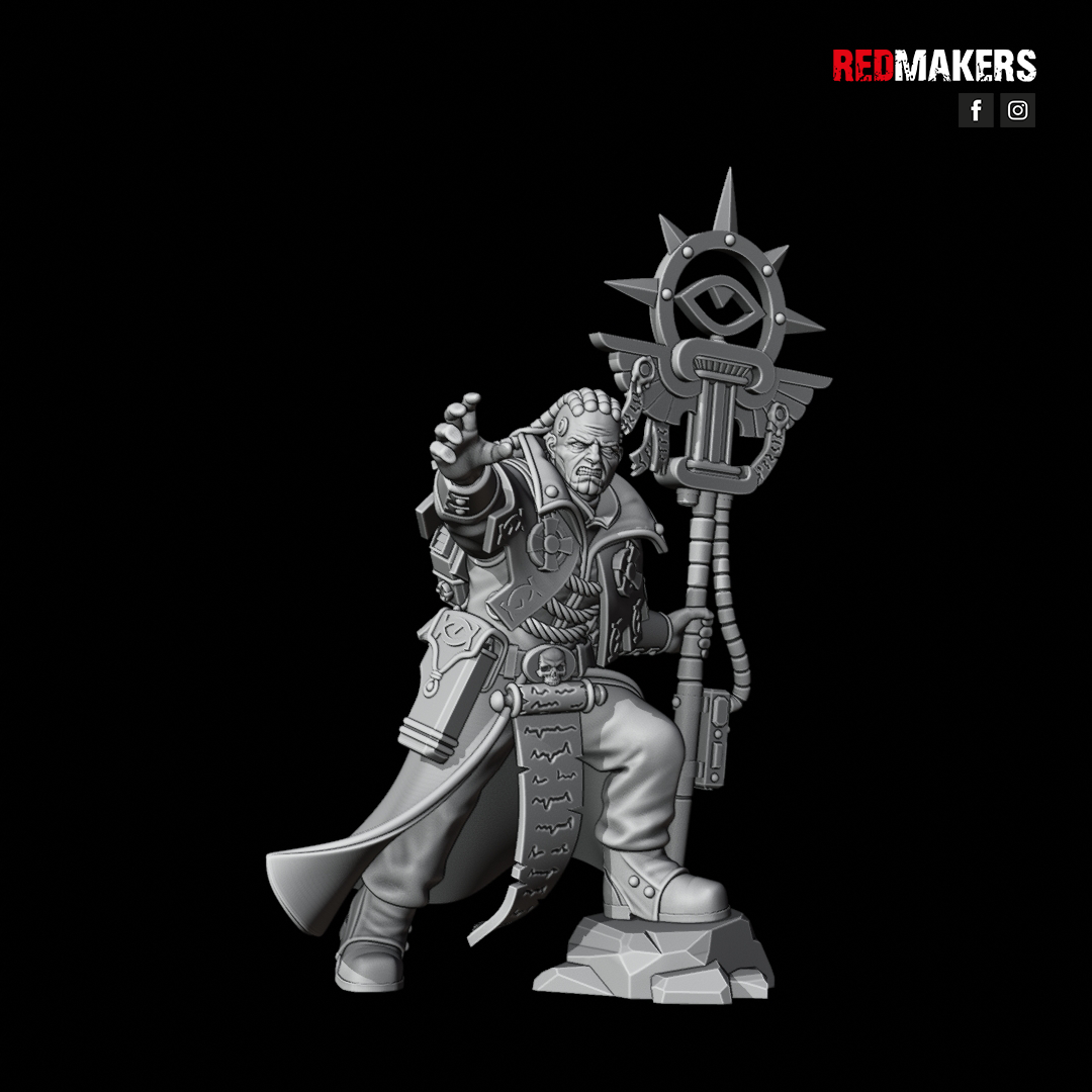 Psychic Operatives-Imperial Force (2-Unit Kit or Single Model) by Adeptus Miniatures