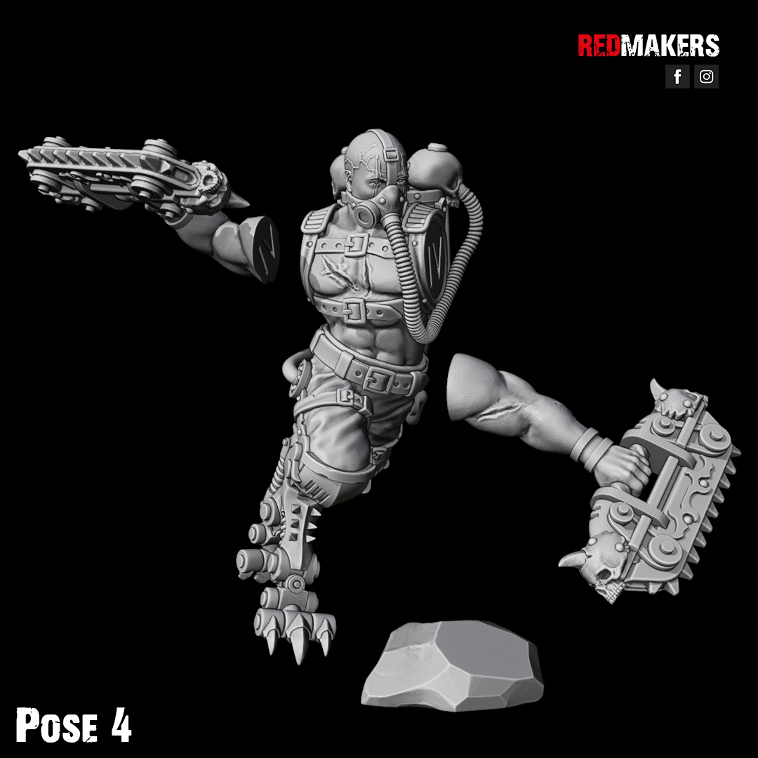 Kill Squad- Scarbinders (8-Unit Kit or Single Model) by RedMakers