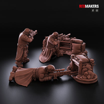 Steel Guard-Snipers (3-Unit Kit or Single Model) by RedMakers