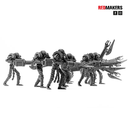 Robotic Warriors from the Tomb World (10-Unit Kit or Single Model) by RedMakers