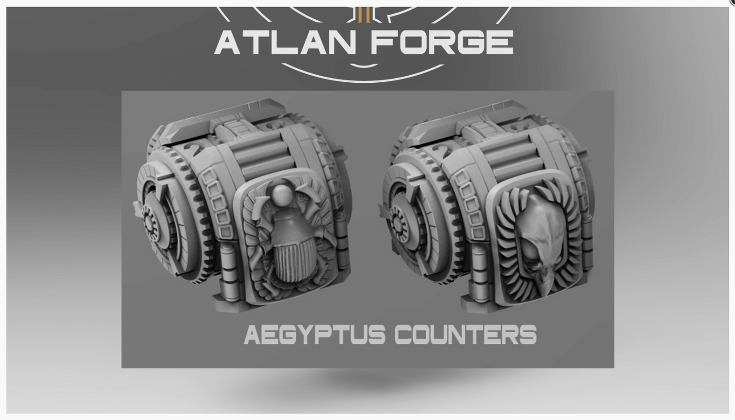 Wound Markers by Atlan Forge (Magnets not included)