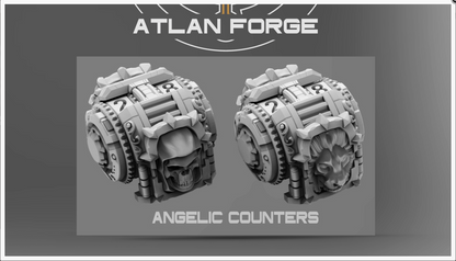 Wound Markers by Atlan Forge (Magnets not included)