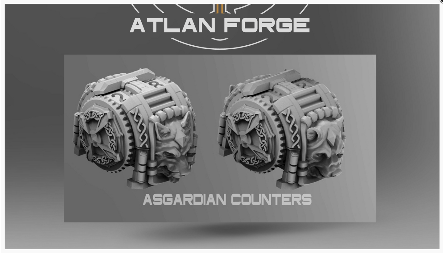 Wound Markers by Atlan Forge (Magnets not included)