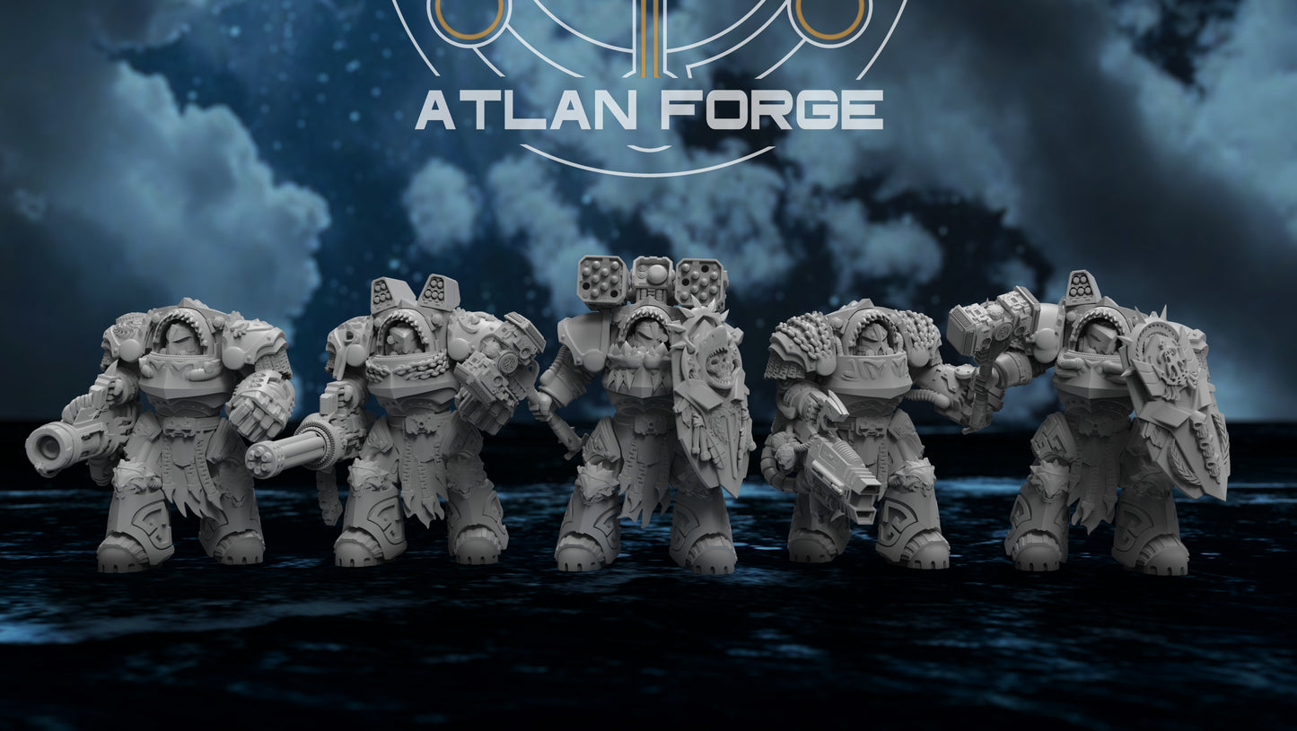 Wai Toa Roroa Reinforcements (5-Unit Set) by Atlan Forge