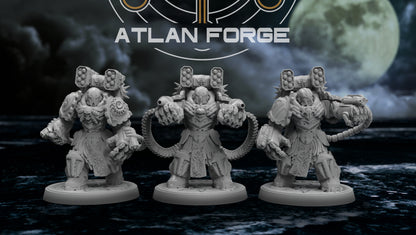 Wai Toa Hopukanga (Brutes)(3-Unit Set) by Atlan Forge