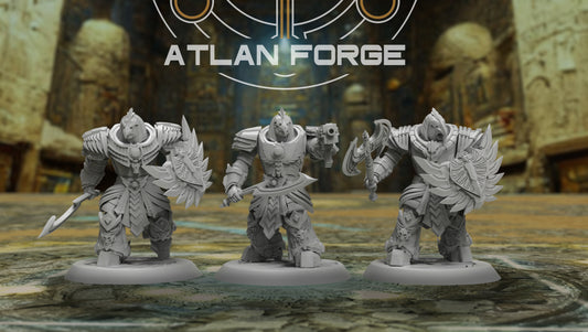 Aegyptus Horai Veterans (3-Unit Set) by Atlan Forge