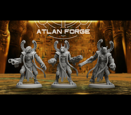 Aegyptian Sentinels (3-Unit Set) by Atlan Forge