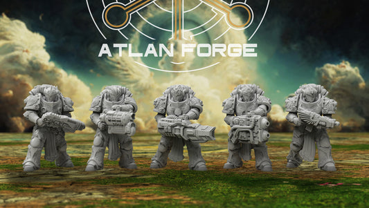 Angelic Ranged Veterans (5-Unit Set) by Atlan Forge