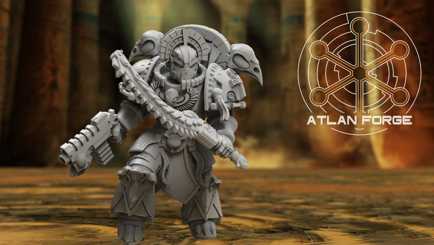 Aegyptian Melee Amenti (5-Unit Set) by Atlan Forge