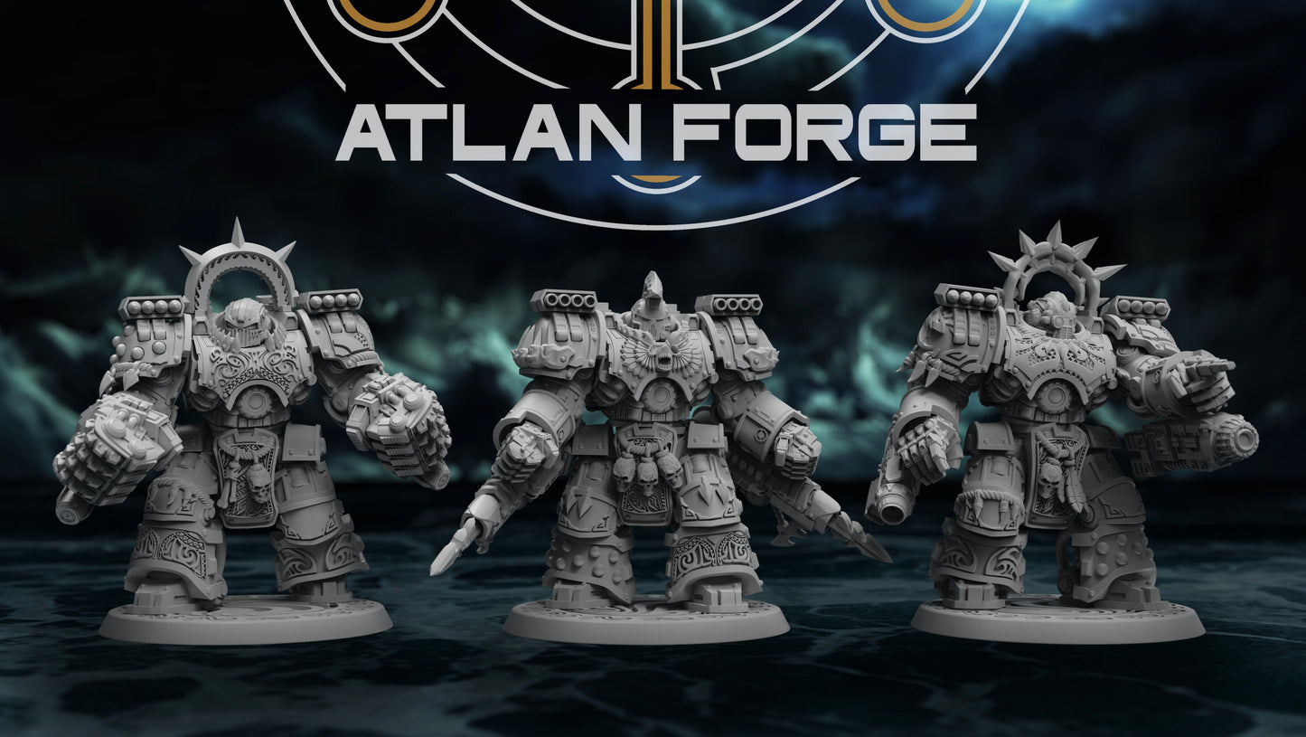 Wai Toa Warhulks (3-Unit Set) by Atlan Forge