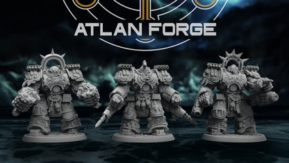 Wai Toa Warhulks (3-Unit Set) by Atlan Forge