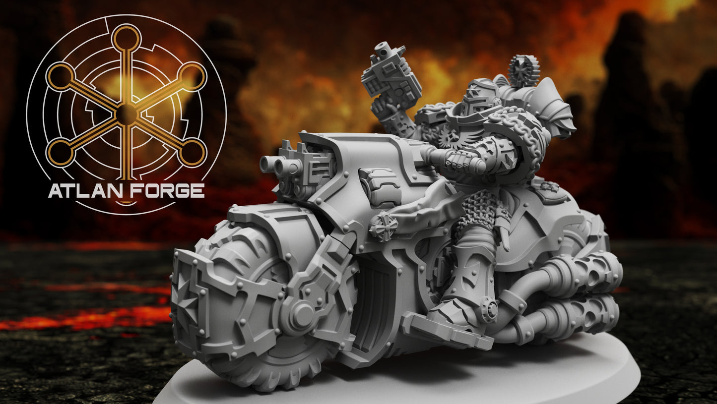 Templar Bikers (3-Unit Set) by Atlan Forge