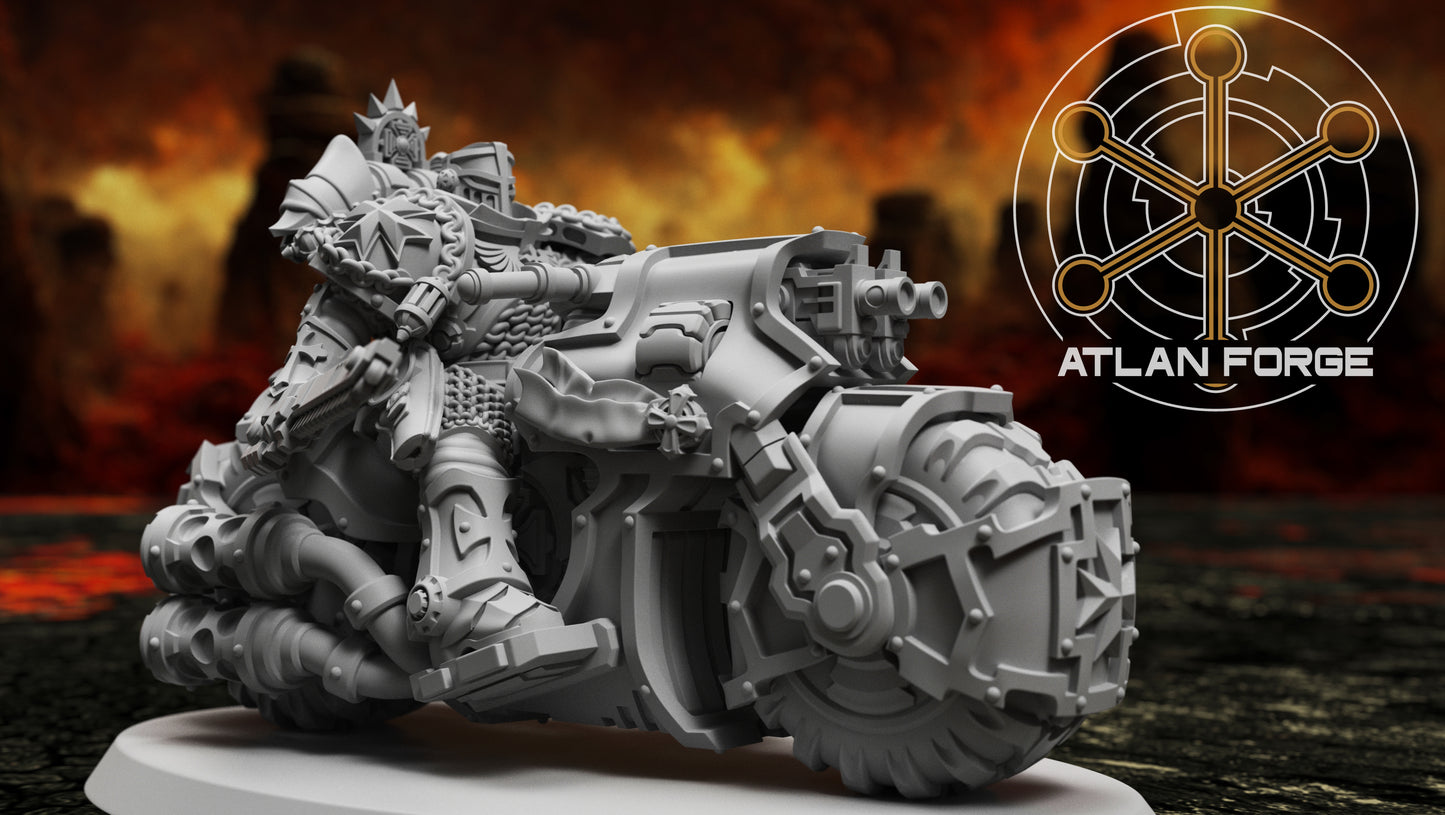 Templar Bikers (3-Unit Set) by Atlan Forge
