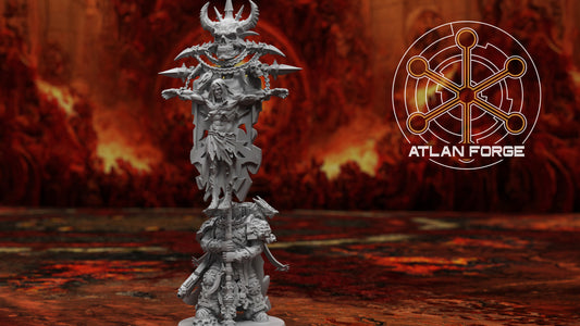 Hades War Banners and Standard Bearer by Atlan Forge