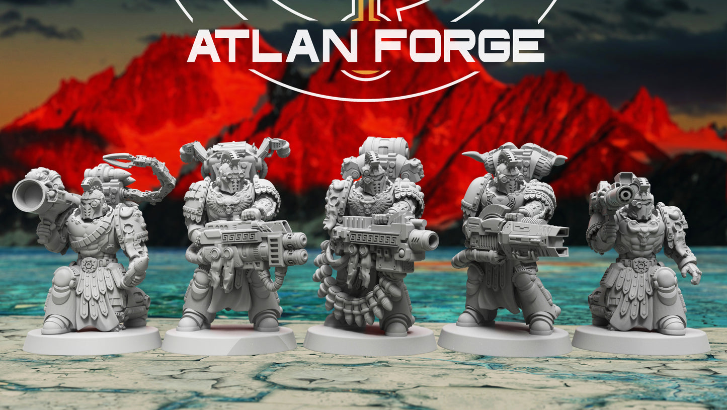 Minoan Toxotai (5-Unit Set) by Atlan Forge