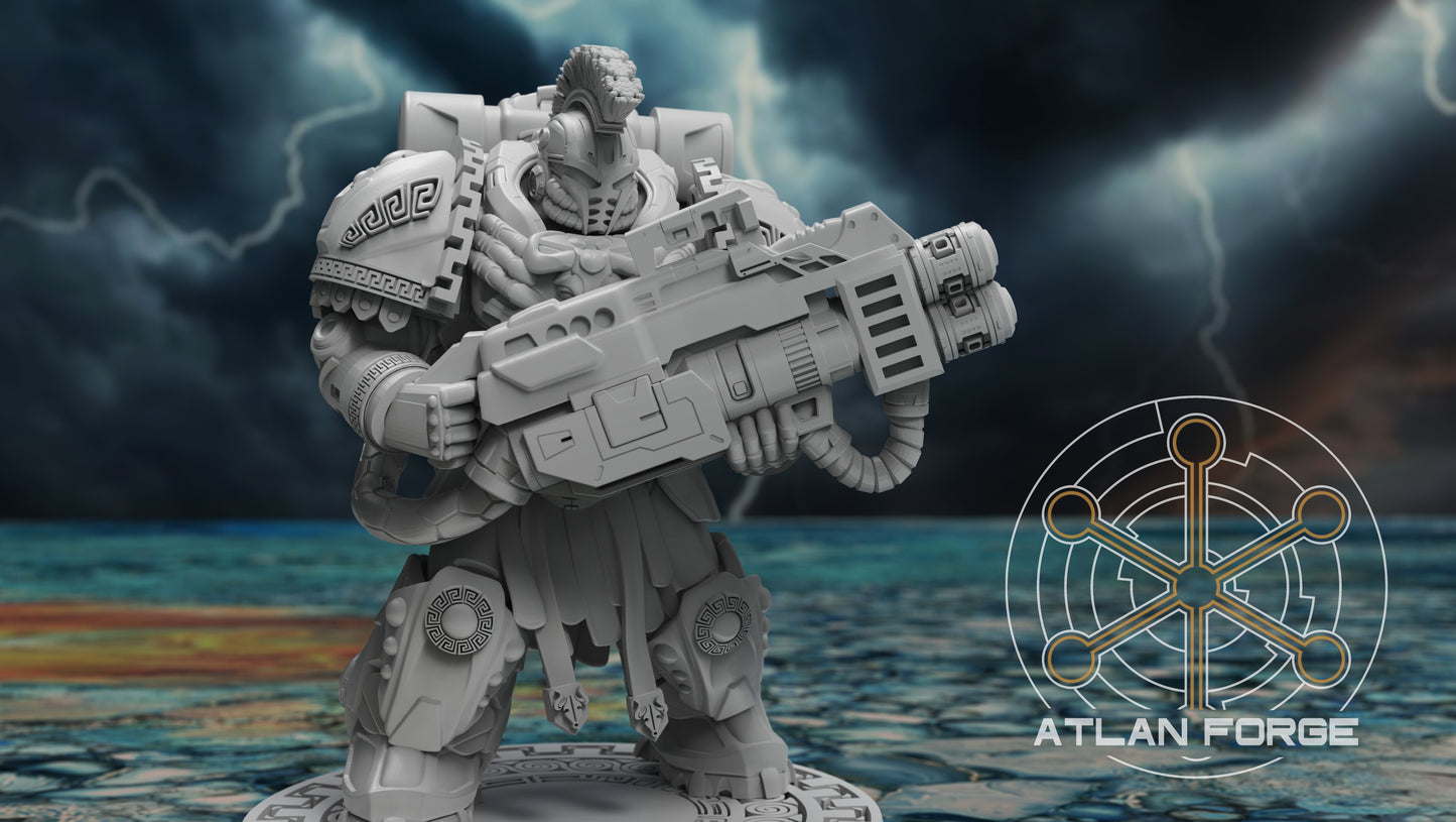 Minoan Heavy Aegis (5-Unit Set) by Atlan Forge