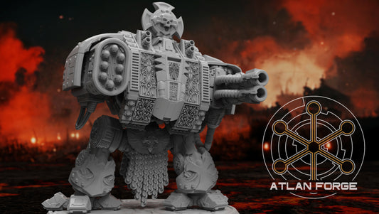 Templar Crusader Dreadnought (3 Scaled Options) by Atlan Forge