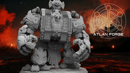 Templar Crusader Dreadnought (3 Scaled Options) by Atlan Forge