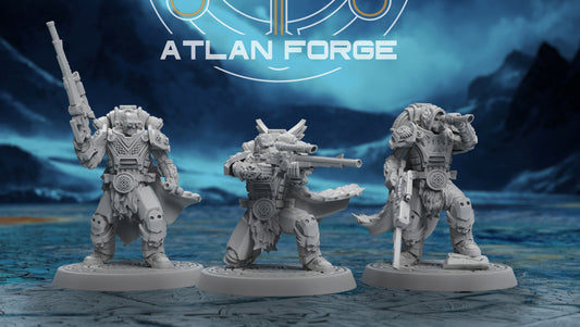 Asgardian Snipers (3-Unit Set) by Atlan Forge