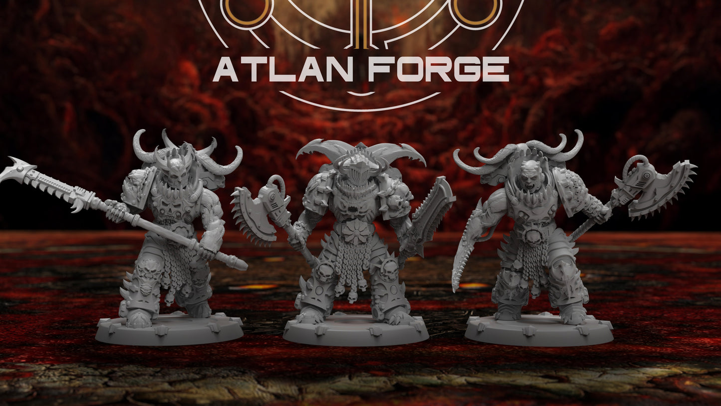 Champions of Hades (5-Unit Set) by Atlan Forge