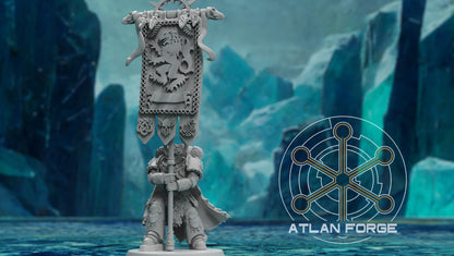 Asgardian War Banners and Standard Bearer by Atlan Forge