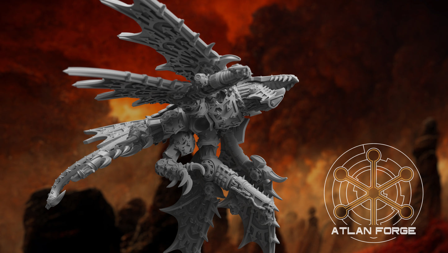 Demonic Cyberdrake by Atlan Forge