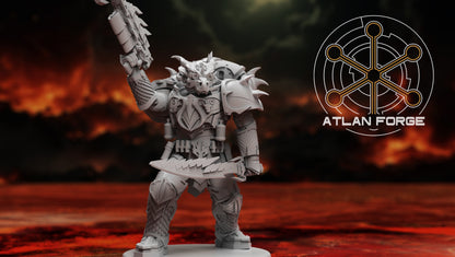 Dragon Knights Ravagers (5-Unit Set) by Atlan Forge