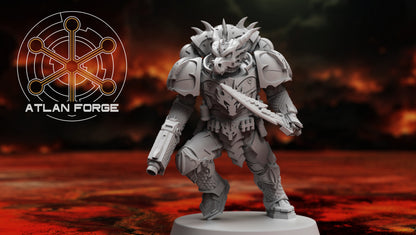 Dragon Knights Ravagers (5-Unit Set) by Atlan Forge