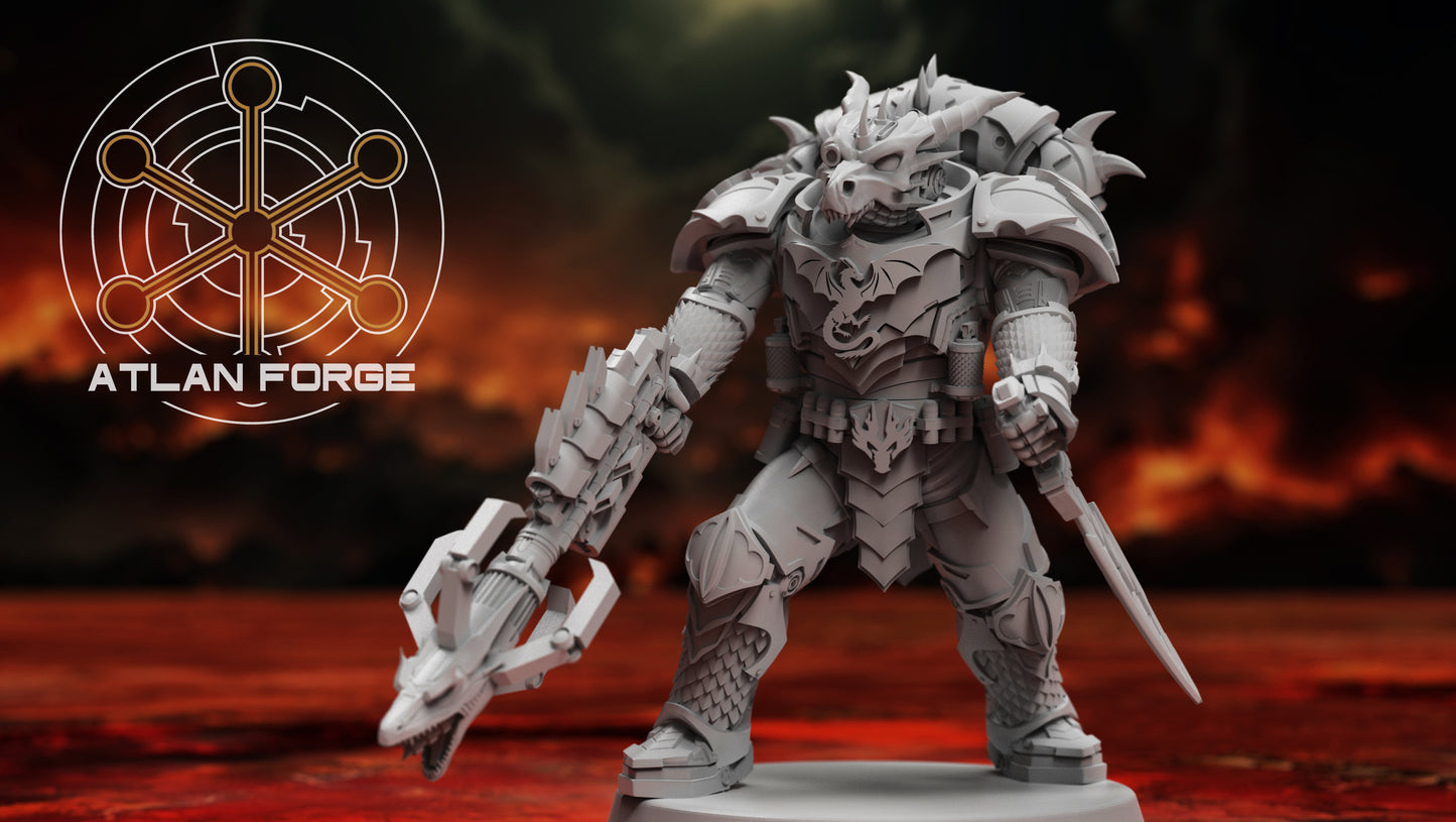 Dragon Knights Ravagers (5-Unit Set) by Atlan Forge