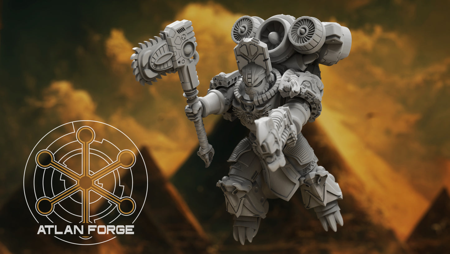 Scions of Aten (5-Unit Set- Winged or Wingless Options) by Atlan Forge