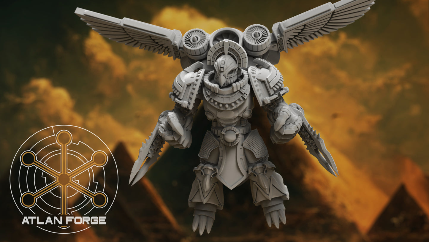 Scions of Aten (5-Unit Set- Winged or Wingless Options) by Atlan Forge