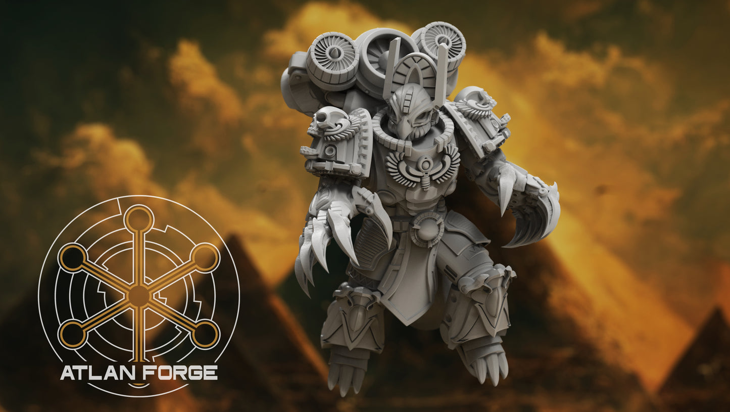 Scions of Aten (5-Unit Set- Winged or Wingless Options) by Atlan Forge