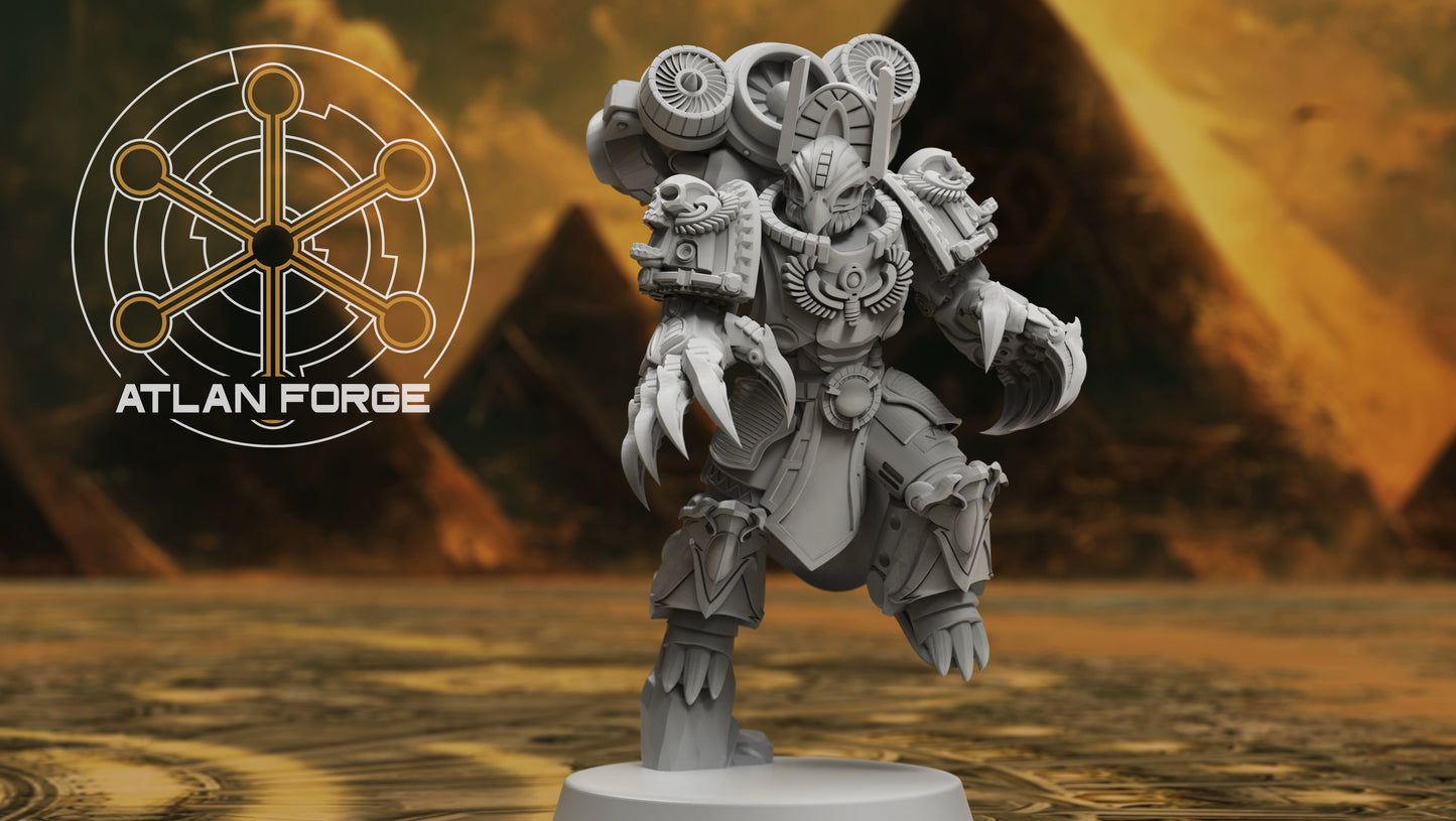 Scions of Aten (5-Unit Set- Winged or Wingless Options) by Atlan Forge