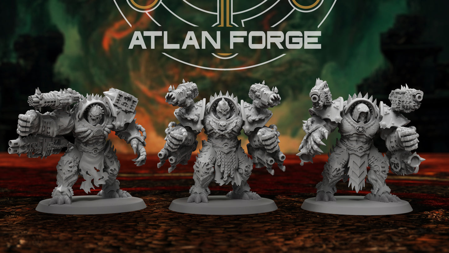 Hades Warbrutes (3-Unit Set) by Atlan Forge