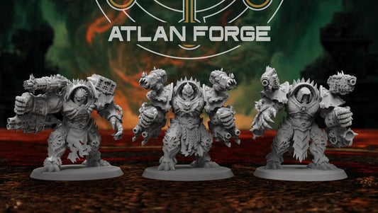 Hades Warbrutes (3-Unit Set) by Atlan Forge