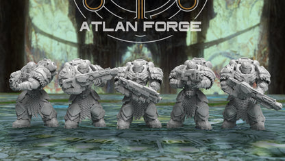 Templar Aegis Rangers (5-Unit Set) by Atlan Forge