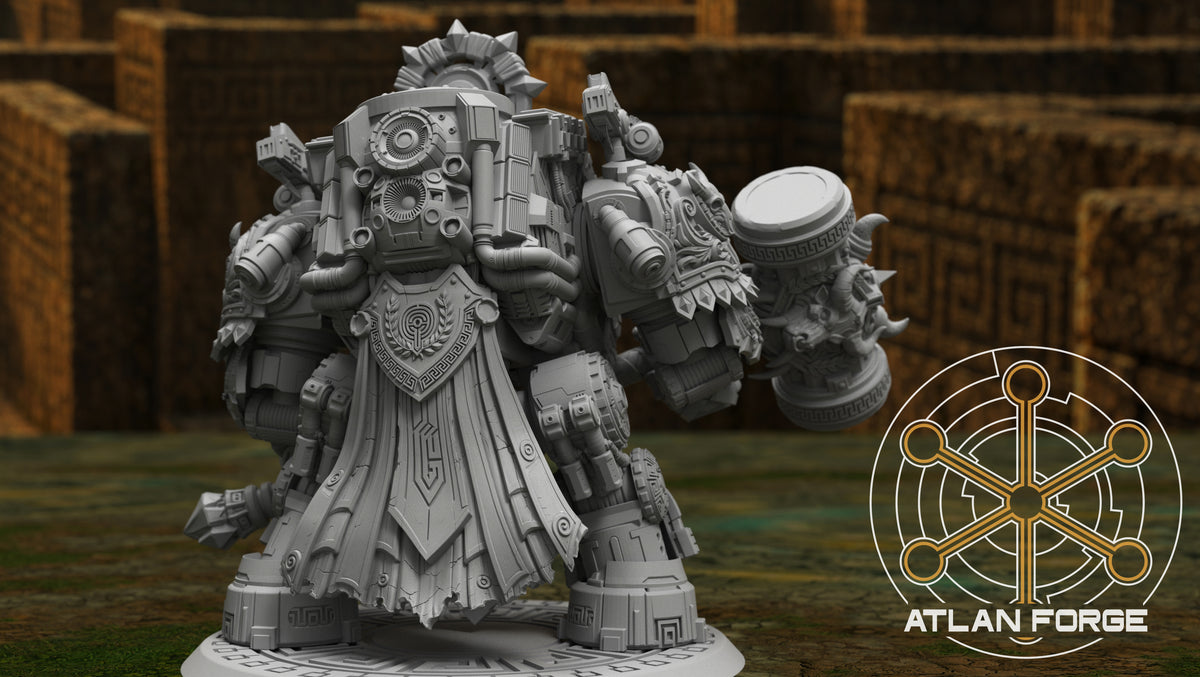 Minoan Knossian Dreadnought (3 Scaled Options) by Atlan Forge