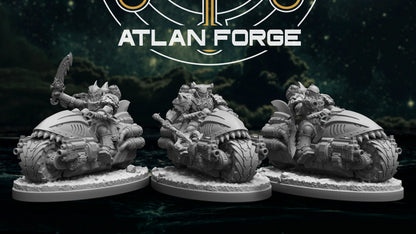 Wai Toa Bikers (3-Unit Set) by Atlan Forge