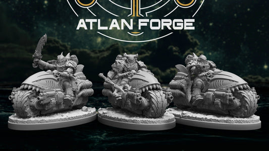 Wai Toa Bikers (3-Unit Set) by Atlan Forge