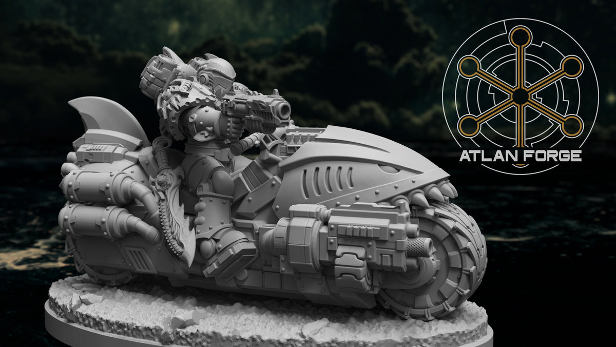 Wai Toa Bikers (3-Unit Set) by Atlan Forge