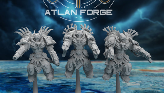 Asgardian Storm Aegis (3-Unit Set) by Atlan Forge