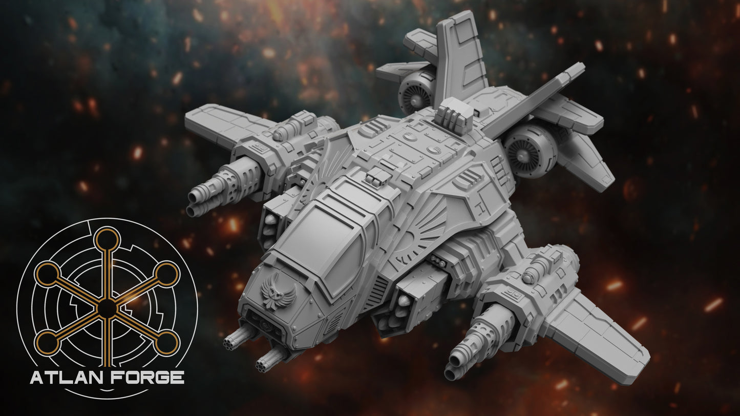 Starfalcon Gunship (All Options Included) by Atlan Forge