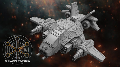 Starfalcon Gunship (All Options Included) by Atlan Forge