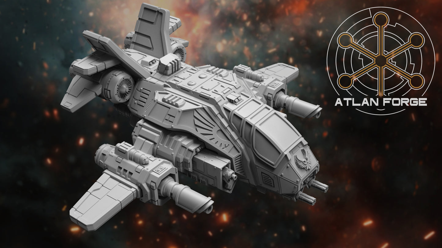Starfalcon Gunship (All Options Included) by Atlan Forge
