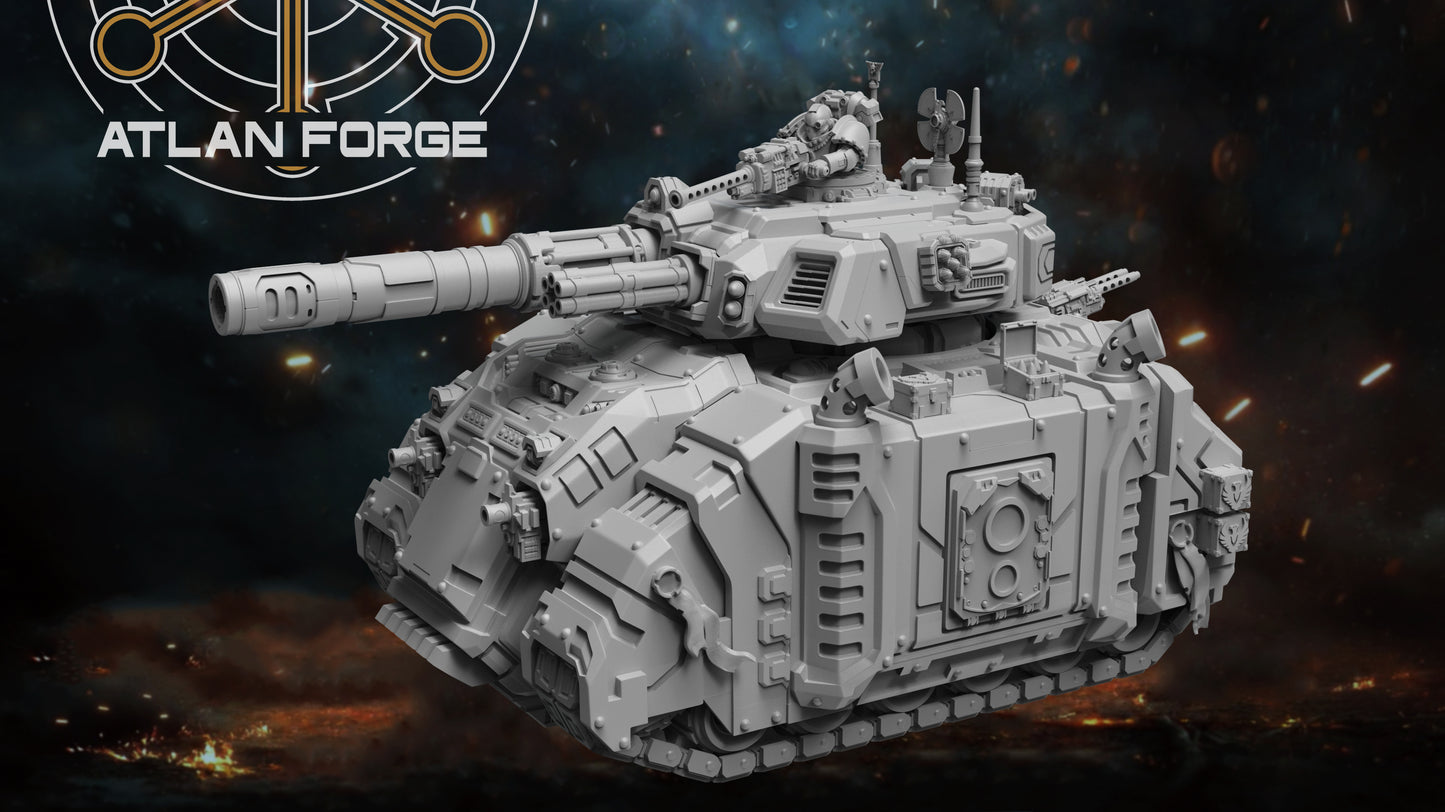 Deinotherium Tank (Tracked OR Hover- All Weapons Options Included) by Atlan Forge