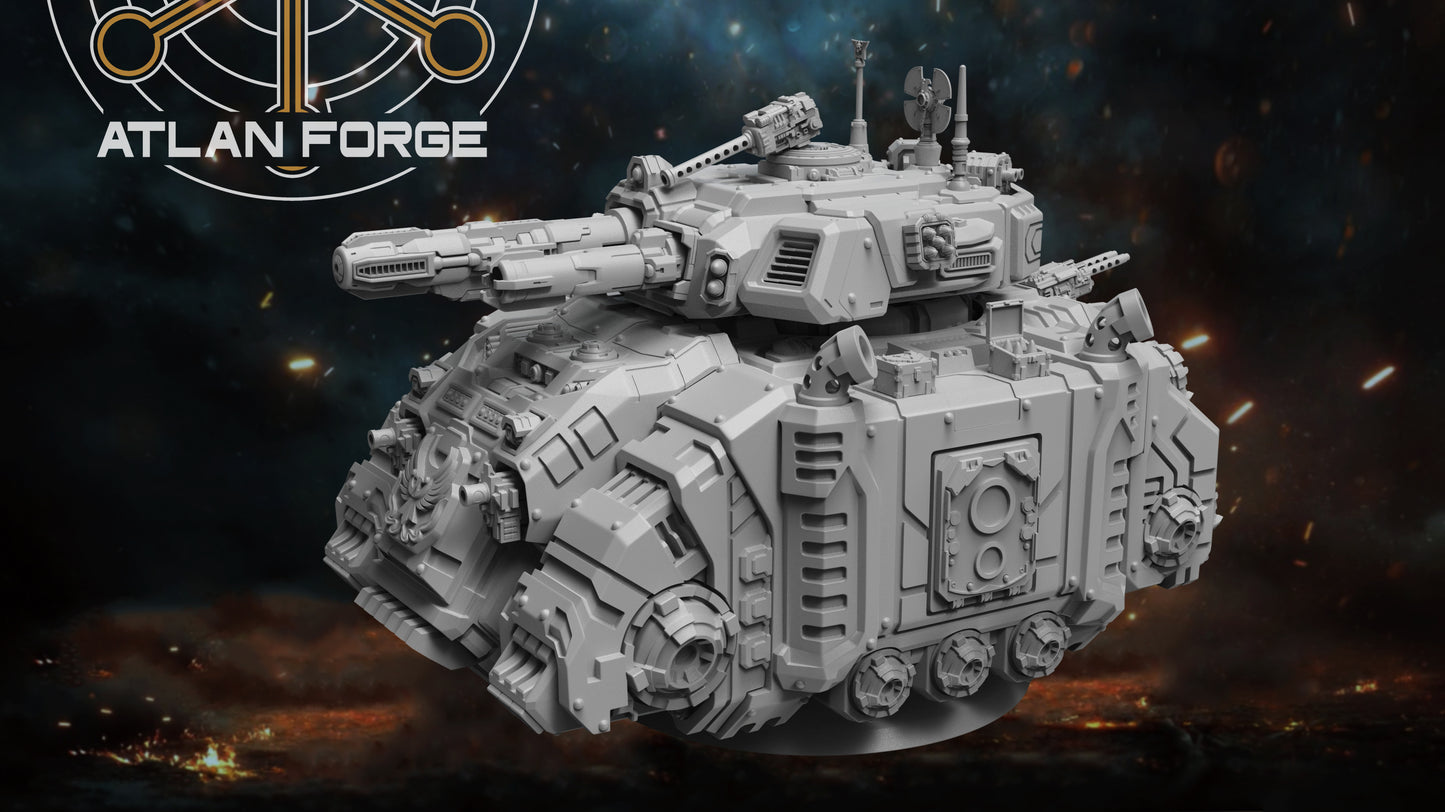 Deinotherium Tank (Tracked OR Hover- All Weapons Options Included) by Atlan Forge