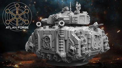 Deinotherium Tank (Tracked OR Hover- All Weapons Options Included) by Atlan Forge